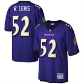 Ray Lewis Baltimore Ravens Big & Tall 2000 Retired Player Replica Jersey Purple - Mitchell & Ness
