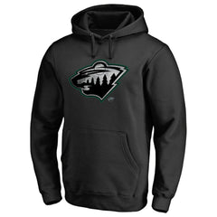 Minnesota Wild - Core Smoke Pullover Hoodie Black