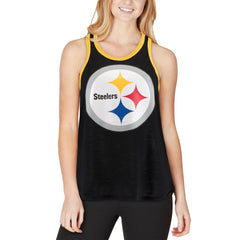 Pittsburgh Steelers G-III 4Her by Carl Banks Women's Tater Tank Top Black - NFL