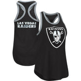 Las Vegas Raiders G-III 4Her by Carl Banks Women's Tater Tank Top Black - NFL