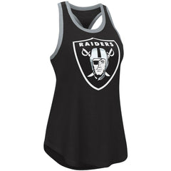 Las Vegas Raiders G-III 4Her by Carl Banks Women's Tater Tank Top Black - NFL