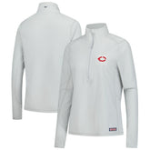 Minnesota Twins Vineyard Vines Women's Performance Grid Half-Zip Pullover Top On Sale