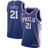 Nike - Joel Embiid Philadelphia 76ers 2019/2020 Swingman Jersey - Icon Edition - Royal