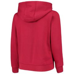 Washington Nationals Youth Team Color Wordmark Full-Zip Hoodie Lifestyle