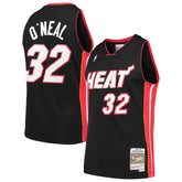 Mitchell & Ness - Shaquille O'Neal Miami Heat Hardwood Classics Swingman Jersey - Black