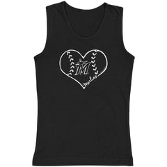 Miami Marlins Soft as a Grape Youth Cotton Tank Top Near Me