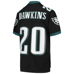 Brian Dawkins Philadelphia Eagles Youth 2004 Legacy Retired Player Jersey Black - Mitchell & Ness