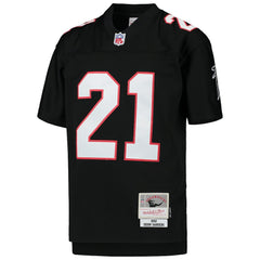 Deion Sanders Atlanta Falcons Youth 1992 Legacy Retired Player Jersey Black - Mitchell & Ness