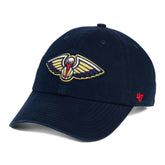 47 brand - New Orleans Pelicans '47 Core Logo Clean Up Adjustable Hat - Navy