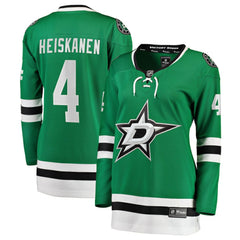 Miro Heiskanen Dallas Stars - Fanatics Women's Home Breakaway Player Jersey Kelly Green
