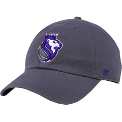 47 brand - Sacramento Kings '47 Core Logo Clean Up Adjustable Hat - Gray