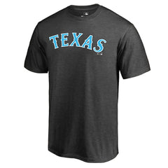 Texas Rangers Blue Wordmark T-Shirt for sale