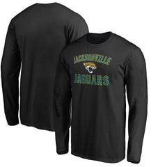 Jacksonville Jaguars Victory Arch Long Sleeve T-Shirt Black - NFL