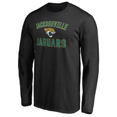 Jacksonville Jaguars Victory Arch Long Sleeve T-Shirt Black - NFL