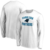 Carolina Panthers Victory Arch Long Sleeve T-Shirt White - NFL