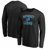 Detroit Lions Victory Arch Long Sleeve T-Shirt Black - NFL