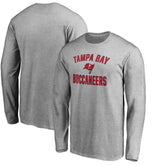 Tampa Bay Buccaneers Victory Arch Long Sleeve T-Shirt Heathered Gray - NFL