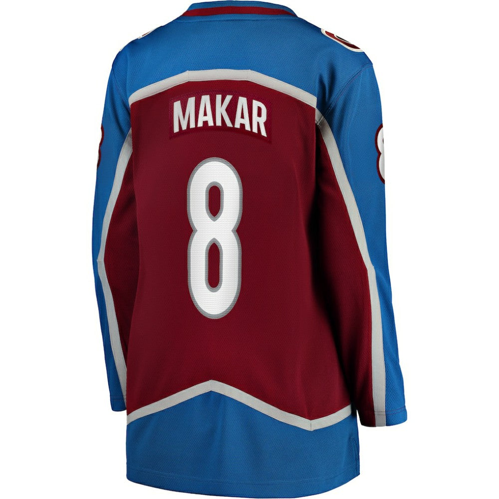 Cale Makar Colorado Avalanche Fanatics Women's Home Breakaway Player Jersey - Maroon | NHL Jerseys