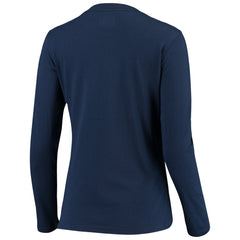 Tennessee Titans G-III 4Her by Carl Banks Women's Post Season Long Sleeve V-Neck T-Shirt Navy - NFL