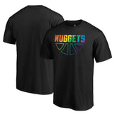 NBA - Denver Nuggets Team Pride Wordmark T-Shirt - Black