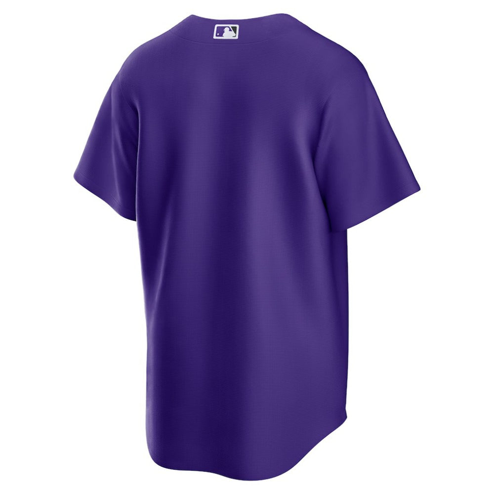Colorado Rockies Nike Alternate Replica Team Jersey - Purple | MLB Jerseys