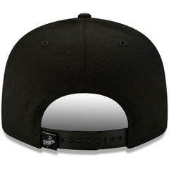 Los Angeles Dodgers New Era Monochrome Logo Elements 9FIFTY Adjustable Snapback Hat Lifestyle