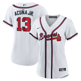 Ronald Acuna Jr. Atlanta Braves Nike Women's Home Replica Player Jersey On Sale
