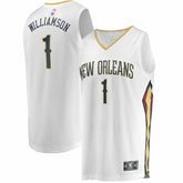 Fanatics - Zion Williamson New Orleans Pelicans Replica Fast Break Jersey White - Association Edition
