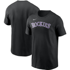 Colorado Rockies Nike Team Wordmark T-Shirt Online