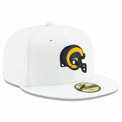 Los Angeles Rams New Era Historic Omaha 59FIFTY Fitted Hat White - NFL