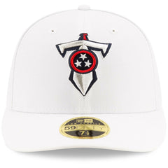 Tennessee Titans New Era Omaha Low Profile 59FIFTY Fitted Hat White - NFL