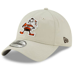 Cleveland Browns New Era Historic Playmaker 9TWENTY Adjustable Hat Khaki - NFL