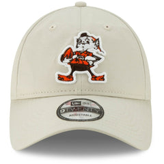 Cleveland Browns New Era Historic Playmaker 9TWENTY Adjustable Hat Khaki - NFL