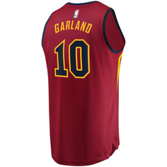 Fanatics - Darius Garland Cleveland Cavaliers Youth Replica Fast Break Jersey Wine - Icon Edition