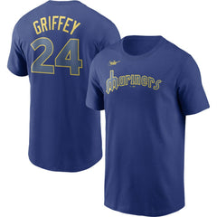 Ken Griffey Jr. Seattle Mariners Nike Cooperstown Collection Name & Number T-Shirt Near Me