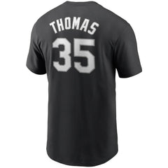 Frank Thomas Chicago White Sox Nike Cooperstown Collection Name & Number T-Shirt On Sale