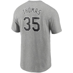 Frank Thomas Chicago White Sox Nike Cooperstown Collection Name & Number T-Shirt Clearance