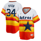 Nolan Ryan Houston Astros Nike Home Cooperstown Collection Player Jersey Lifestyle