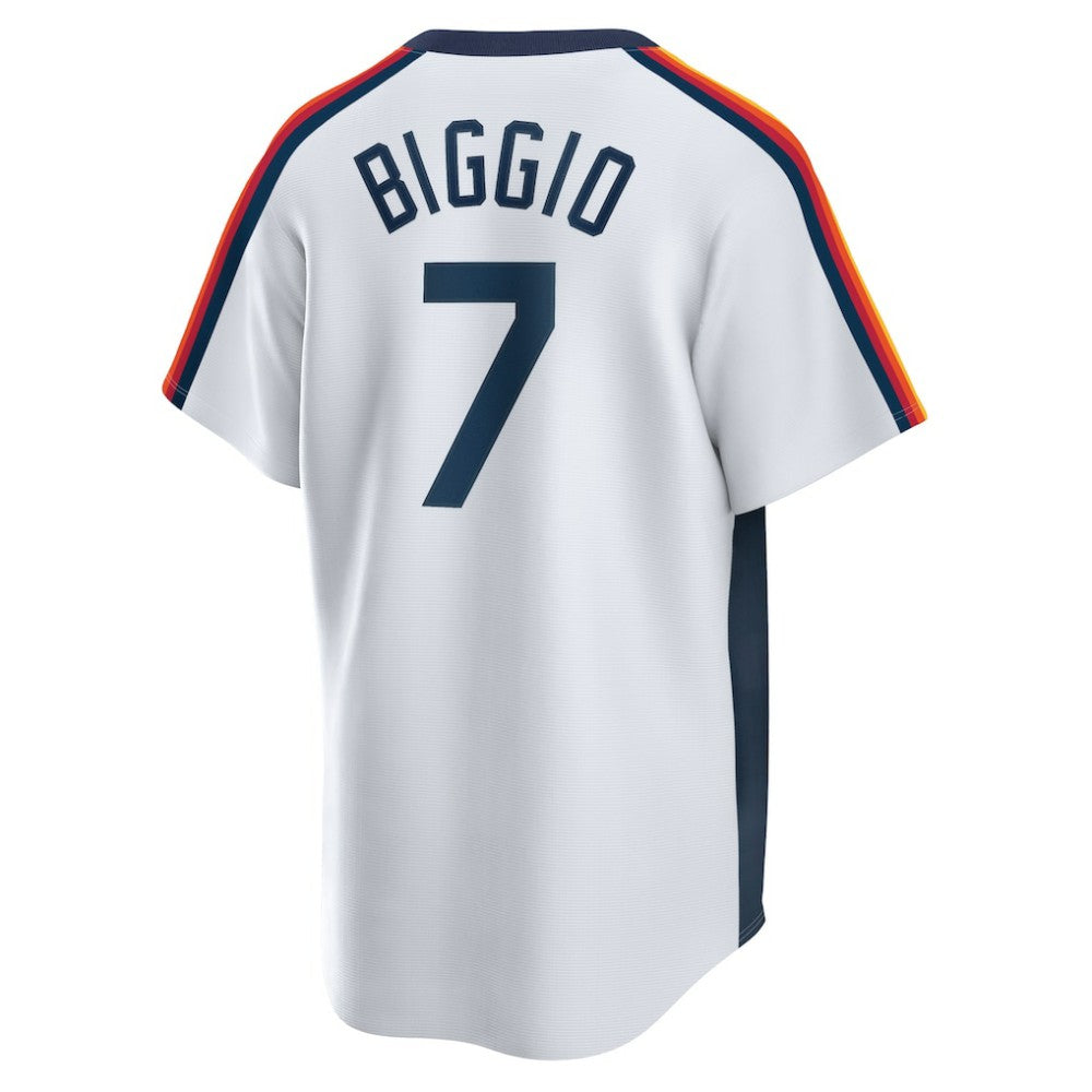 Craig Biggio Houston Astros Nike Home Cooperstown Collection Logo Player Jersey - White | MLB Jerseys
