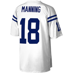 Peyton Manning Indianapolis Colts Legacy Replica Jersey White - Mitchell & Ness
