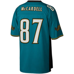 Keenan McCardell Jacksonville Jaguars Legacy Replica Jersey Teal - Mitchell & Ness