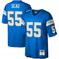 Junior Seau Los Angeles Chargers Legacy Replica Jersey Powder Blue - Mitchell & Ness
