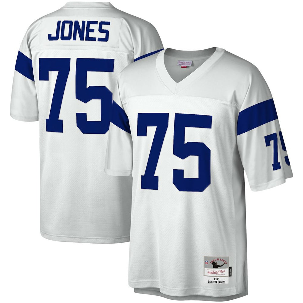 Deacon Jones Los Angeles Rams Legacy Replica Jersey White - Mitchell & Ness