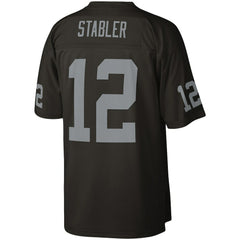 Ken Stabler Las Vegas Raiders Legacy Replica Jersey Black - Mitchell & Ness