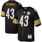 Troy Polamalu Pittsburgh Steelers Legacy Replica Jersey Black - Mitchell & Ness