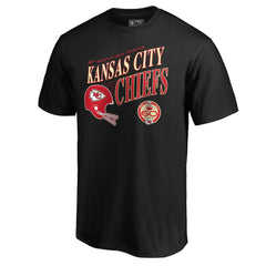 Kansas City Chiefs 60th Season Logo Rise T-Shirt Black - NFL
