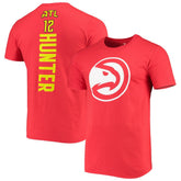 Fanatics - De'Andre Hunter Atlanta Hawks Playmaker Name & Number Logo T-Shirt - Red