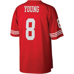 Steve Young San Francisco 49ers Legacy Replica Jersey Scarlet - Mitchell & Ness