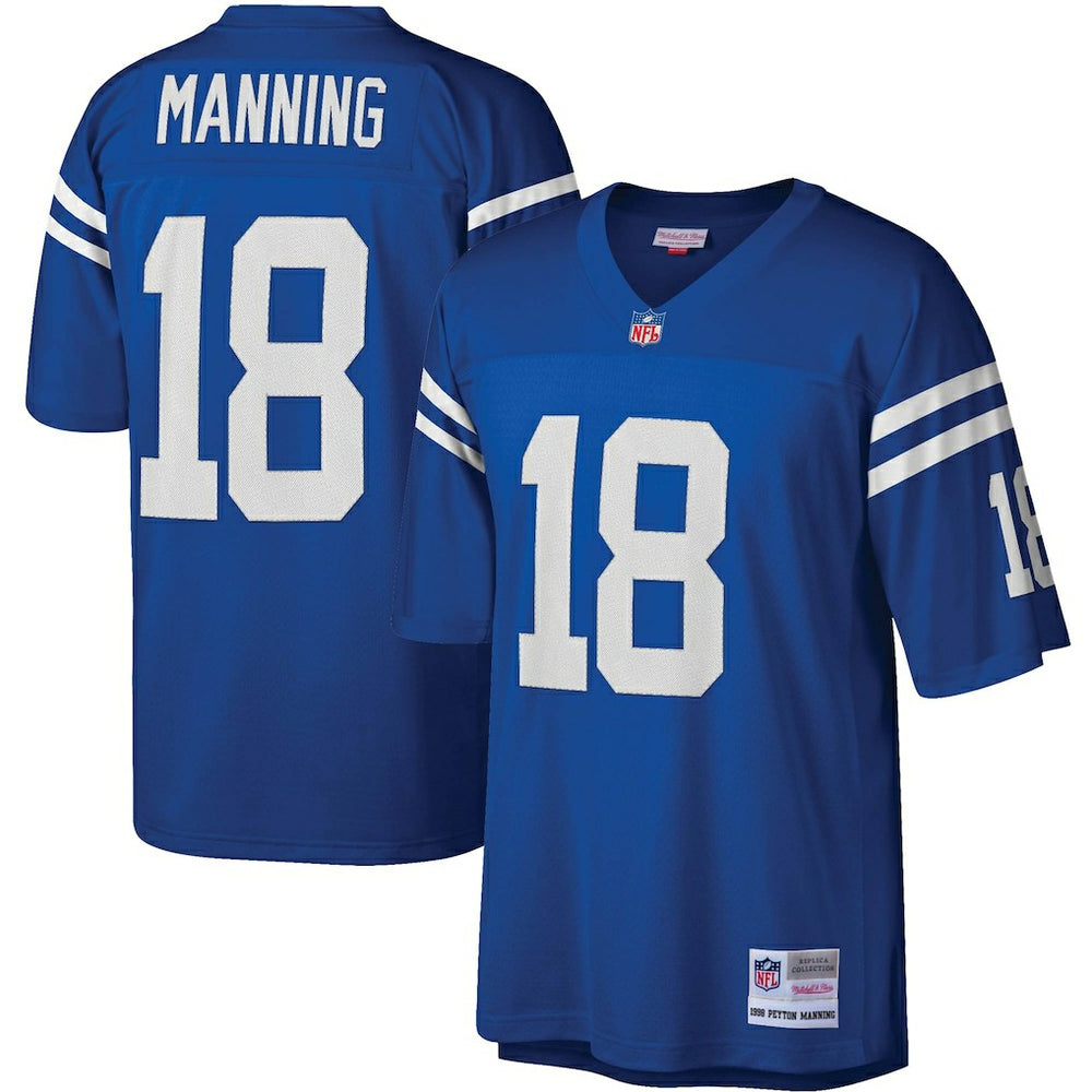 Peyton Manning Indianapolis Colts Legacy Replica Jersey Royal - Mitchell & Ness