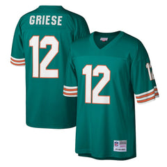 Bob Griese Miami Dolphins Legacy Replica Jersey Aqua - Mitchell & Ness